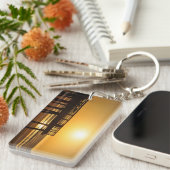 Pismo Pier in de zon Sleutelhanger (Voorkant Rechts)