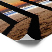 pismo pier sunset poster (Hoek)