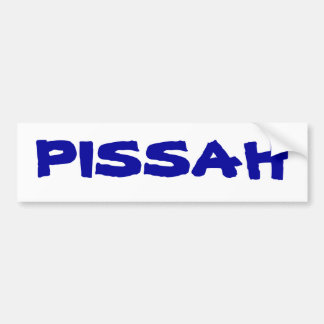 PISSAH BUMPERSTICKER