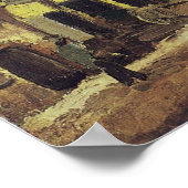 Pissarro - A Square in La Roche-Guyon 1867 Poster (Hoek)