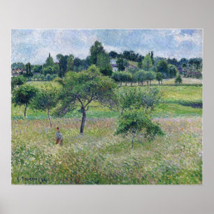 Pissarro - Appelbomen bij Eragny 1894 Poster