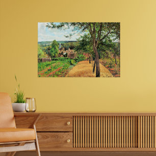 Pissarro - Boomgaarden van Louveciennes, kunst, Poster