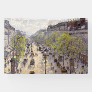 Pissarro - Boulevard Montmartre, lente Spandoek