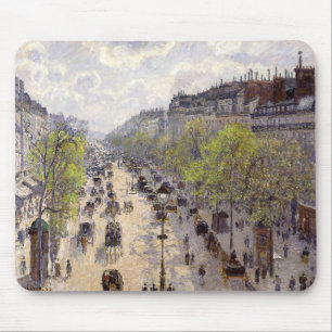 Pissarro - Boulevard Montmartre - Spring Muismat
