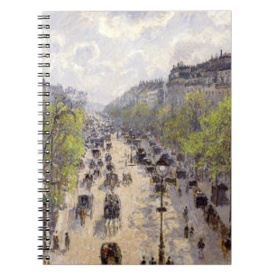 Pissarro - Boulevard Montmartre - Spring Notitieboek