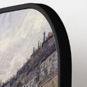 Pissarro - Boulevard Montmartre - Spring Pickleball Paddle (Links Detail)