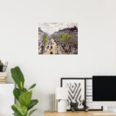 Pissarro - Boulevard Montmartre - Spring Poster (Thuiskantoor)