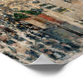 Pissarro - Boulevard Montmartre, vanmiddag Sun Poster (Hoek)