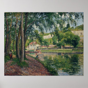 Pissarro - kanaal van Loing 1902 Poster