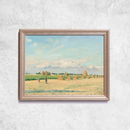 Pissarro Landscape Ile de France Art Poster