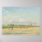 Pissarro Landscape Ile de France Art Poster (Voorkant)