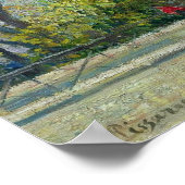 Pissarro - Louvre Morning Spring 1902 Poster (Hoek)