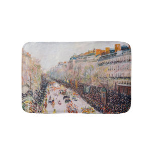 Pissarro - Montmartre, Carnaval op de Boulevard Badmat