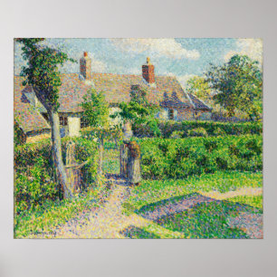Pissarro - Paasants Houses Eragny Poster