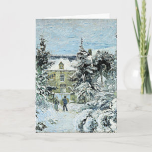 Pissarro - Piette's House in Montfoucault Kaart