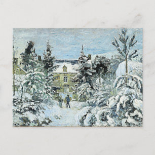Pissarro - Piette's huis in Montfoucault Briefkaart