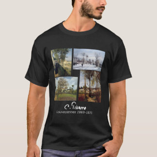 Pissarro Schilderijen Louveciennes Beroemde kunst  T-shirt