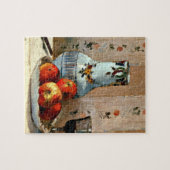 Pissarro - Stilleven met appels en Pitcher Legpuzzel (Horizontaal)