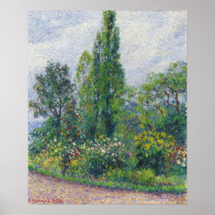 Pissarro - tuin van Octave Mirbeau bij Damps ( eur Poster