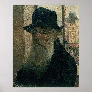 Pissarro - Zelfportret 1903 Poster