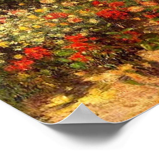 Pissarro's "The Garden at Pontoise" - Poster (Hoek)