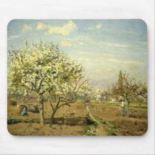Pissarro's "The Orchard" - Mousepad Muismat