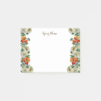 Pissenlits et Bleuets Vintage Post-it personnalisé