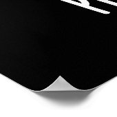 Pist-achioo Grappig Niezen Pistachio Pun Donker BG Poster (Hoek)