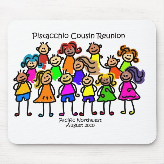 Pistacchio Reunion Mousepad Muismat (Voorkant)
