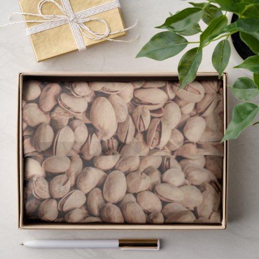Pistachenoten Tissuepapier (Geschenk)