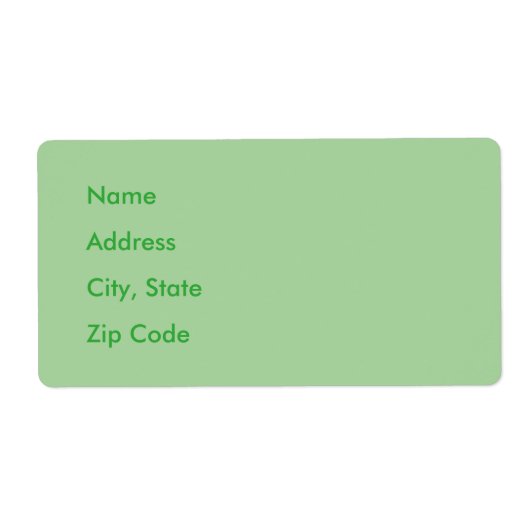 Pistachio Etiket (Voorkant)