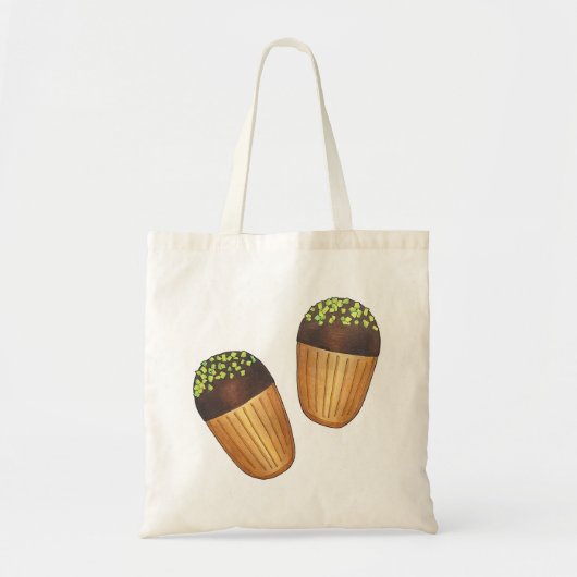 Pistachio Madeleines, Franse banketbakken Tote Bag (Voorkant)