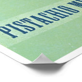 Pistachio Mustachio Poster (Hoek)