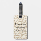 Pistachios Bagagelabel (Achterkant verticaal)