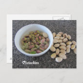 Pistachios Briefkaart (Voorkant / Achterkant)