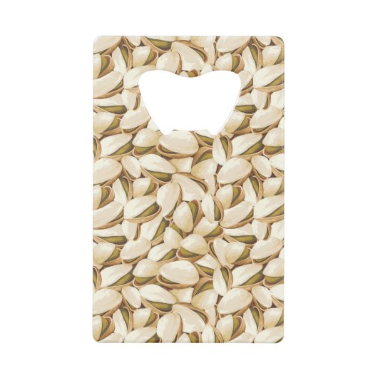 Pistachios Kredietkaart Flessenopener (Voorkant)