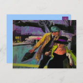 Piste ~ Carte postale (Devant / Derrière)