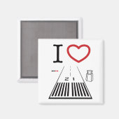 Piste de l'aéroport père Noël Monica 21 aimant car (Recto/Verso)