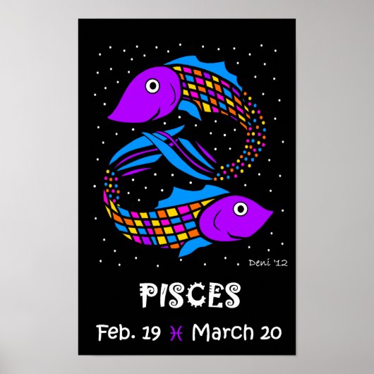 PISTES - POSTER ZODIAC (Devant)