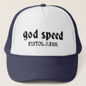 PISTOL JAZZ GOD SPEED キャップ TRUCKER PET (Voorkant)