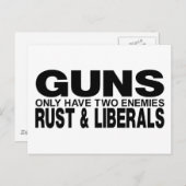 PISTOLEN BRIEFKAART (Voorkant / Achterkant)