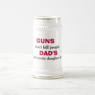 PISTOLEN doden geen mensen, DAD'S, met da... Bierpul