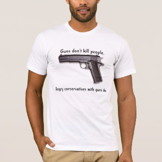 Pistolen doden geen mensen... t-shirt