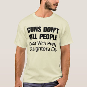 Pistolen doden geen T-shirt