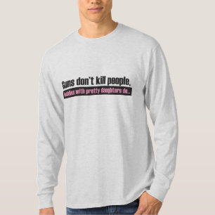 Pistolen doden mensen niet t-shirt