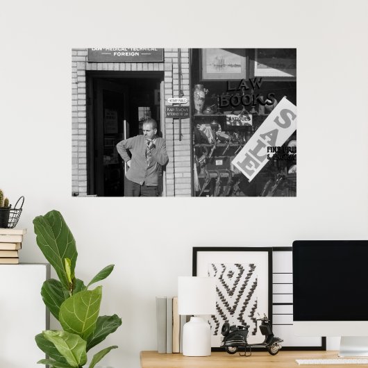 Pistolen en Pagina's, jaren '30 Poster (Thuiskantoor)