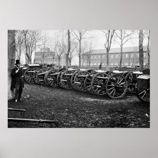 Pistolen in de arsenaal: 1862 poster