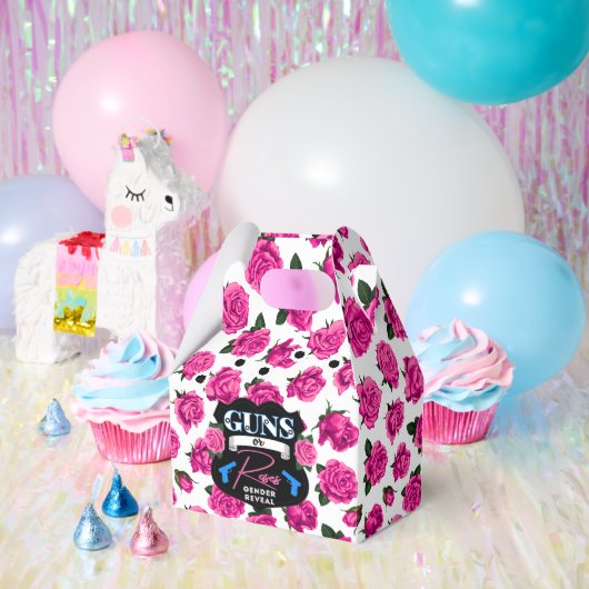 Pistolen of Rozen Geslacht Onthullen Roze/Blauw Ba Bedankdoosjes (Feest)