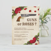 Pistolen of Rozen Kaart (Staand voorkant)