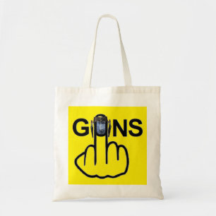 Pistolen omdraaien tote bag